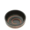 Sale MIYA Company Sauce Dish Black Caramel Swirl