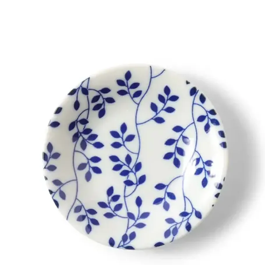 Discount MIYA Company Sauce Dish Blue & White Floral