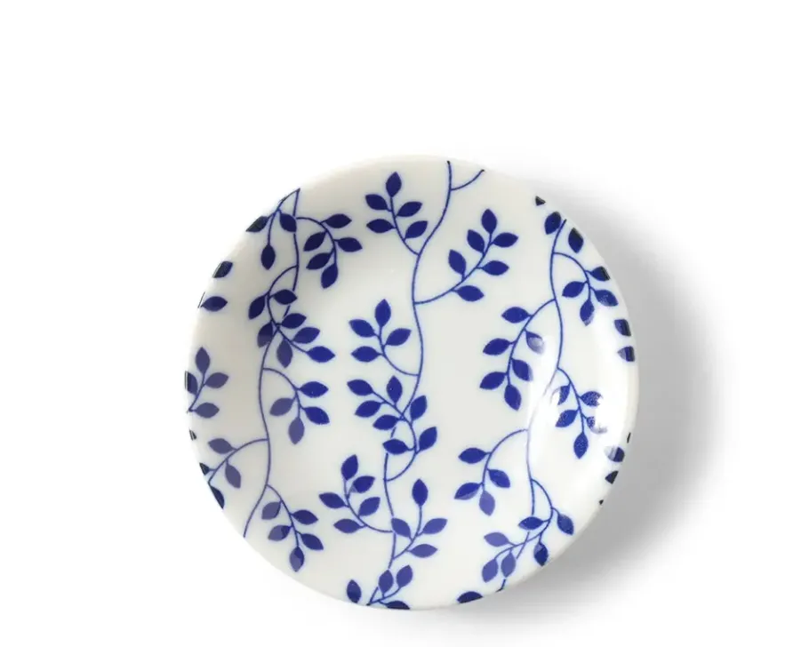 Discount MIYA Company Sauce Dish Blue & White Floral