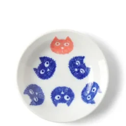 Sale MIYA Company Sauce Dish Cat Furry Faces