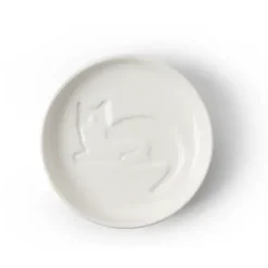 Best MIYA Company Sauce Dish Cat Laying Down