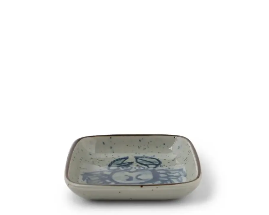 New MIYA Company Sauce Dish 3.5" Crab