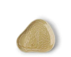 New MIYA Company Sauce Dish Fox Yellow