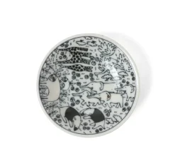 Hot MIYA Company Sauce Dish 4" Happy Animals