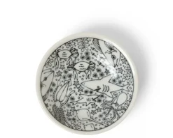 Best MIYA Company Sauce Dish 4" Happy Sea Creatures