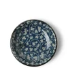 MIYA Company Sauce Dish 3-5/8" Indigo Floral Arabesque
