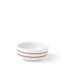 Hot MIYA Company Sauce Dish White Caramel Swirl