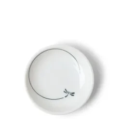 Online MIYA Company Sauce Dish 3-3/4" White Dragonfly Flight