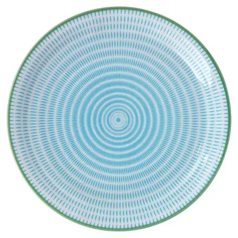 Sale MIYA Company Sen Colors 9.75" Plate - Blue