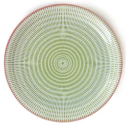 Sale MIYA Company Sen Colors 9.75" Plate - Green