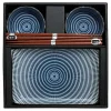 Online MIYA Company Sendan Blue Sushi Set