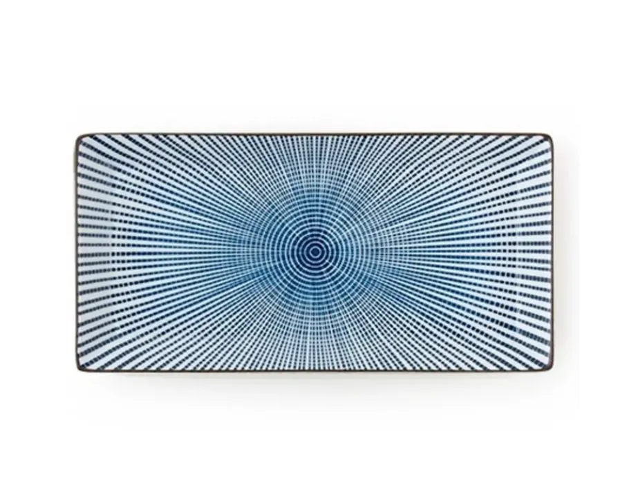 New MIYA Company Sendan Tokusa 9.25" X 4.5" Plate
