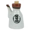 Clearance MIYA Company Shoyu 6 Oz. Sauce Pot With Cork - White