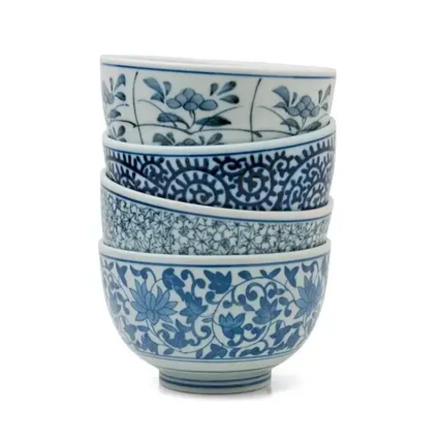 Clearance MIYA Company Sometsuke 5" Bowl Set