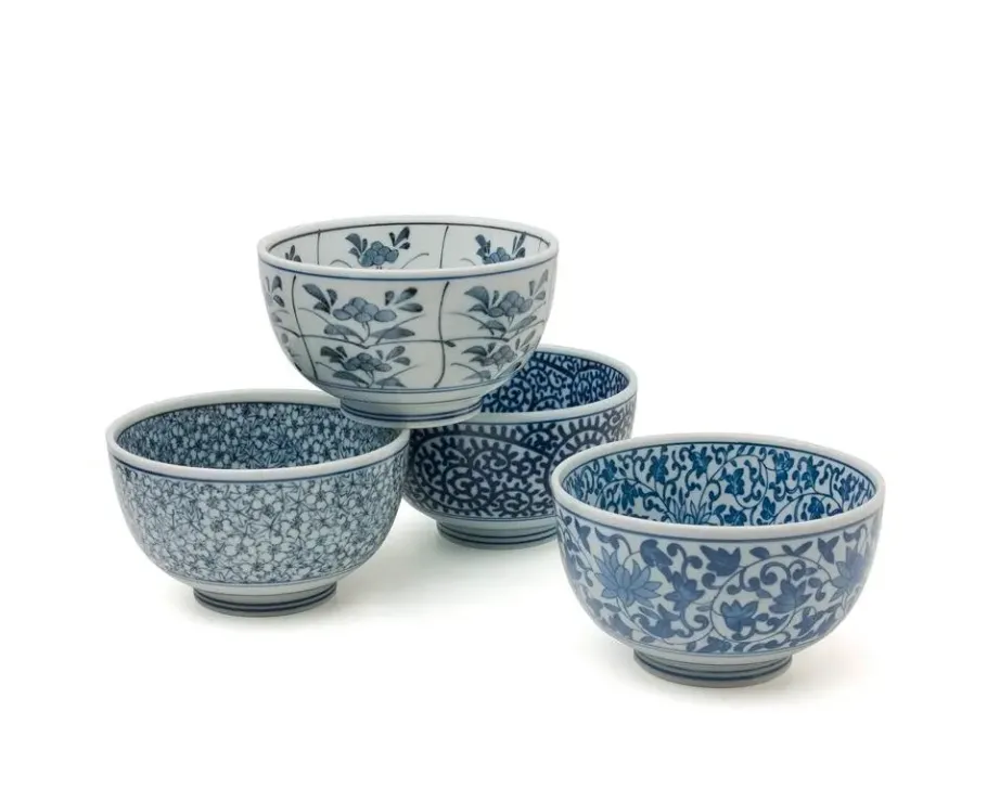 Clearance MIYA Company Sometsuke 5" Bowl Set