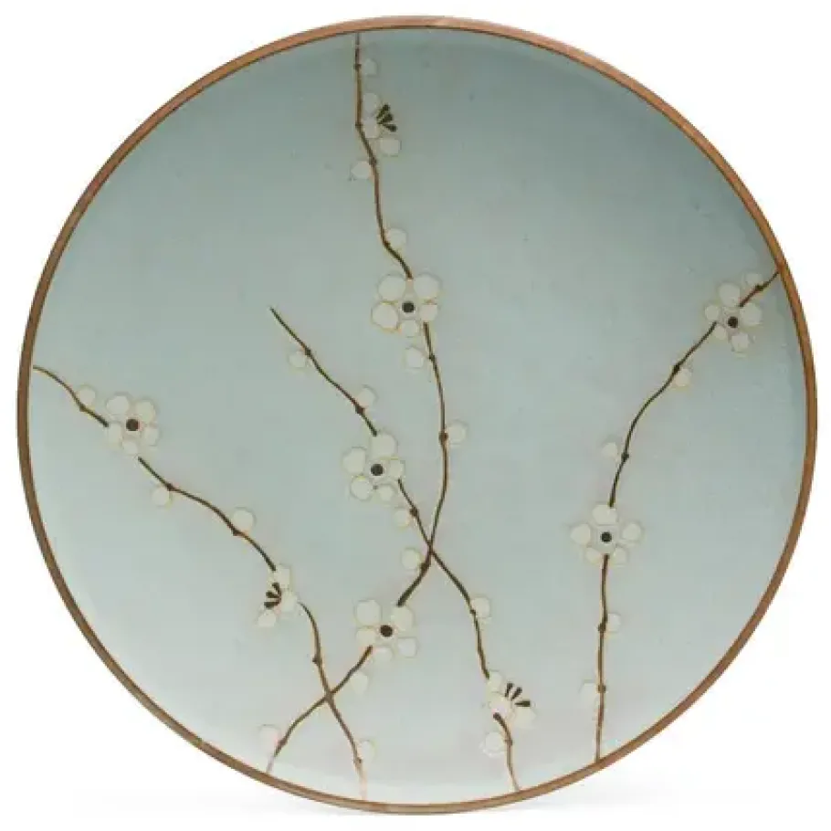 Discount MIYA Company Spring Blossoms 10" Dinner Plate