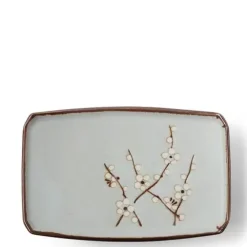 Discount MIYA Company Spring Blossoms 7.25" X 5" Plate