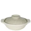 Clearance MIYA Company Sumi Kannyu White Donabe Casserole, 22 Oz.