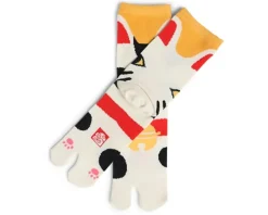 Clearance MIYA Company Tabi Socks - Maneki Neko