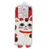 Outlet MIYA Company Tabi Socks - Maneki Neko Red