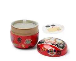 New MIYA Company Tea Canister Red Daruma