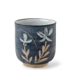 MIYA Company Teacup Carved Bellflower