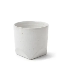 MIYA Company Teacup Faceted White