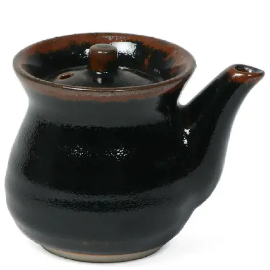 MIYA Company Tenmoku 8 Oz. Round Sauce Pot