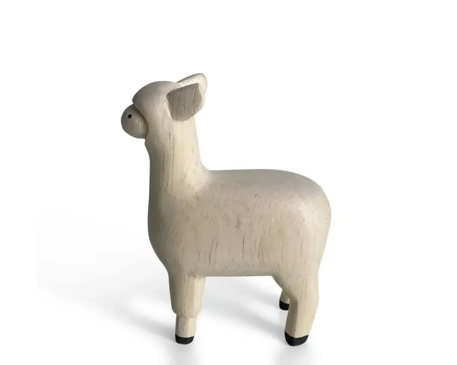 Outlet MIYA Company T-Lab Wooden Animal - Alpaca