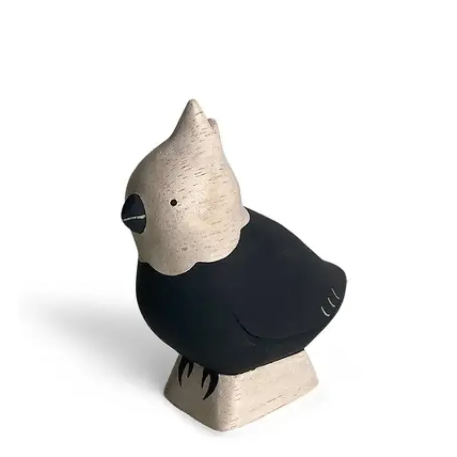 New MIYA Company T-Lab Wooden Animal - Cockatiel