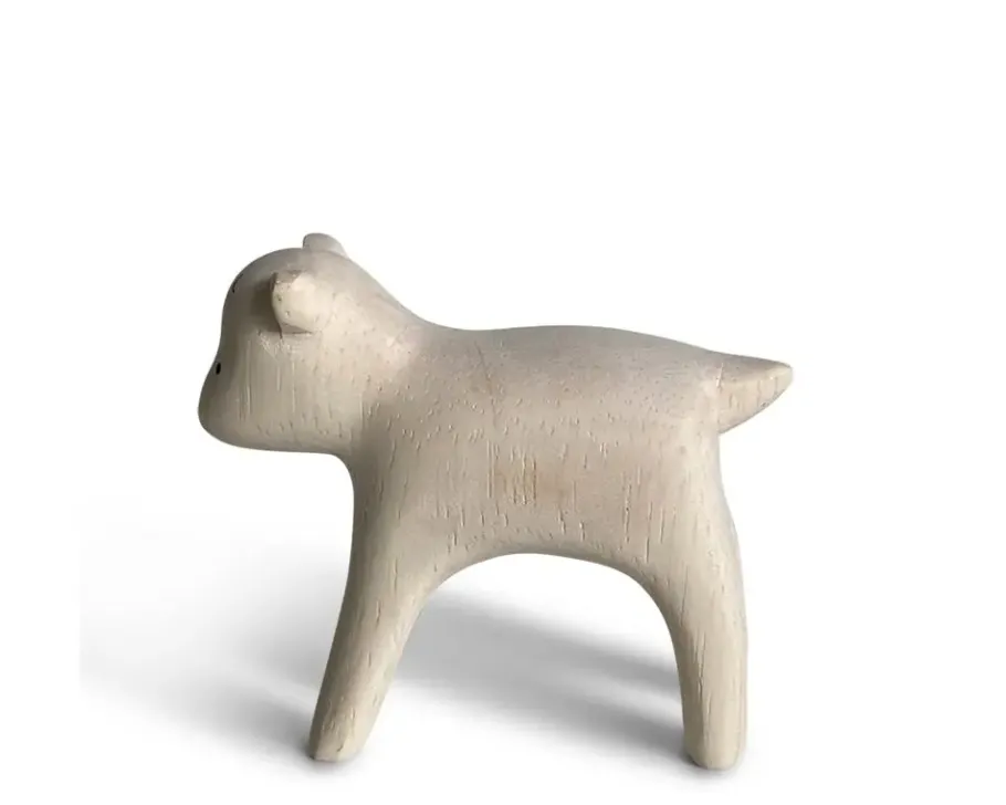 Outlet MIYA Company T-Lab Wooden Animal - Kid Goat