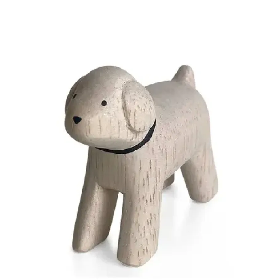 New MIYA Company T-Lab Wooden Animal - Poodle