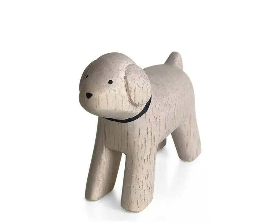 New MIYA Company T-Lab Wooden Animal - Poodle