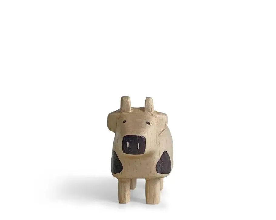 Sale MIYA Company T-Lab Wooden Animal Zodiac Cow