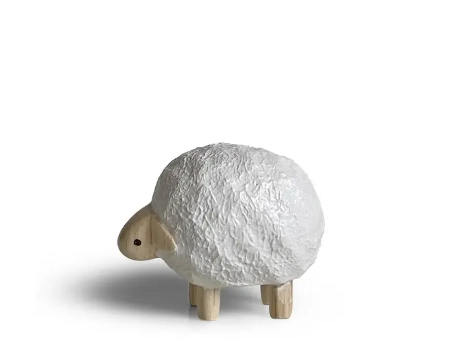 Hot MIYA Company T-Lab Wooden Animal Zodiac Sheep
