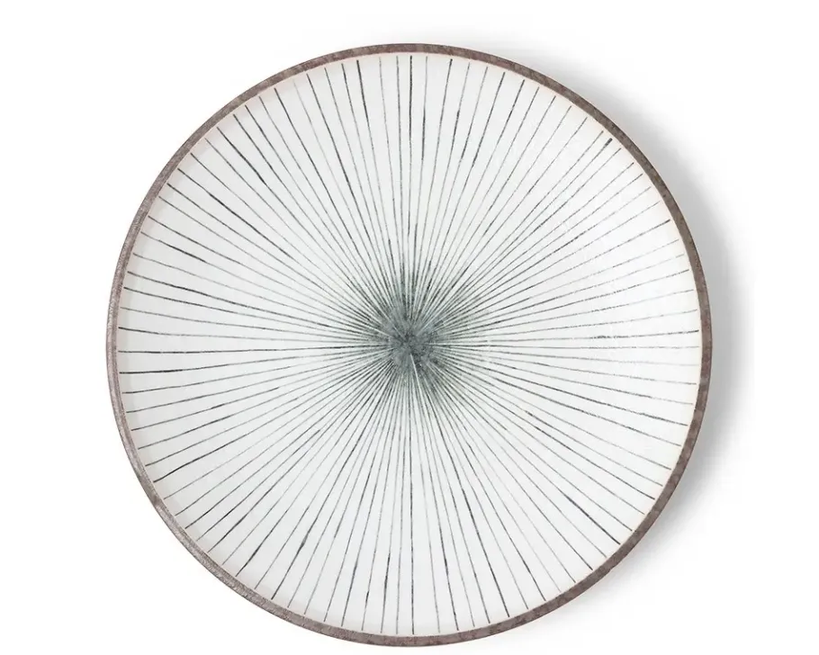 Outlet MIYA Company Tokusa Gray 10" Plate