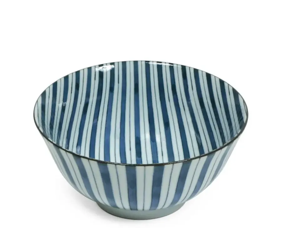 Clearance MIYA Company Tokusa Stripes 6" Bowl