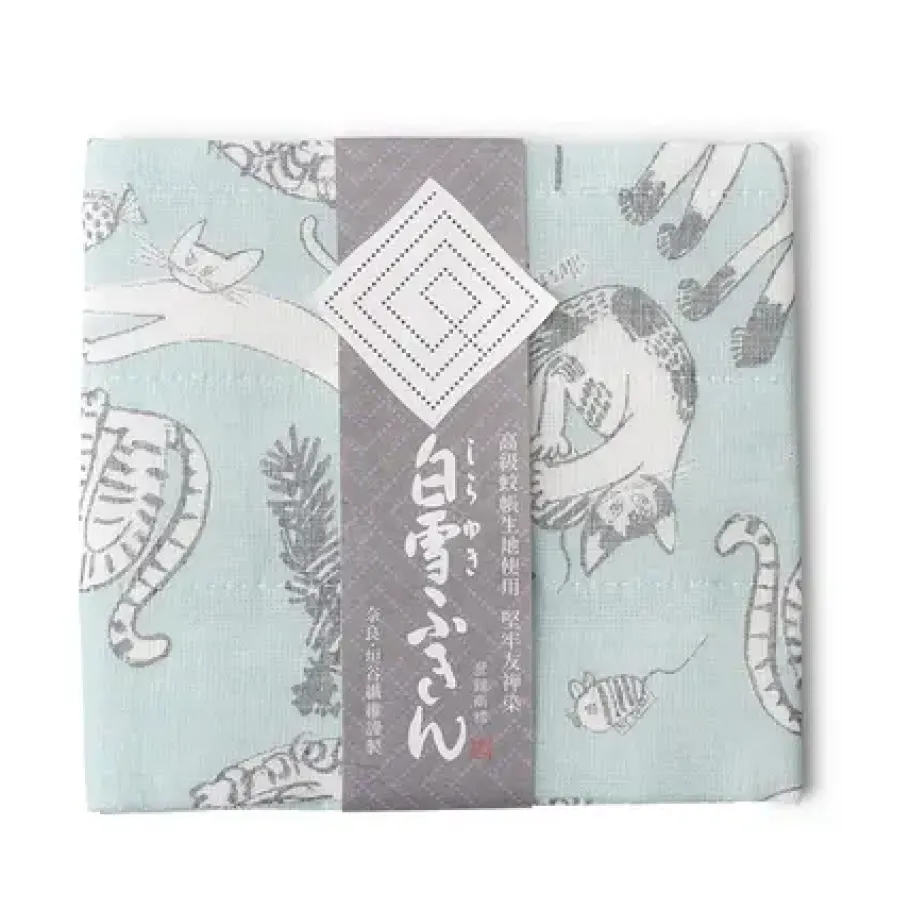 Discount MIYA Company Towel Fuukin Cats Blue