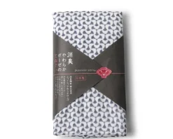New MIYA Company Towel Navy Pattern