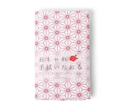 Clearance MIYA Company Towel Red Asanoha