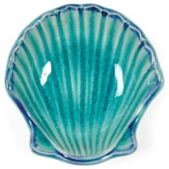 New MIYA Company Turquoise Blue Shell 3.5" Bowl