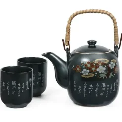 Online MIYA Company Ume Poem Tea Set