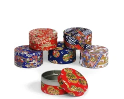 Online MIYA Company Washi Paper Tea Canister