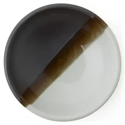 New MIYA Company White Stripe 3.25" Sauce Dish