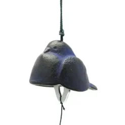 MIYA Company Wind Chime Dove Blue/Black