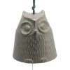 New MIYA Company Wind Chime Owl Brown 2-1/2"