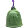 Clearance MIYA Company Wind Chime Temple Bell Green 2-1/2"