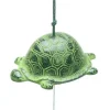 Outlet MIYA Company Wind Chime Turtle Green 1-1/2"